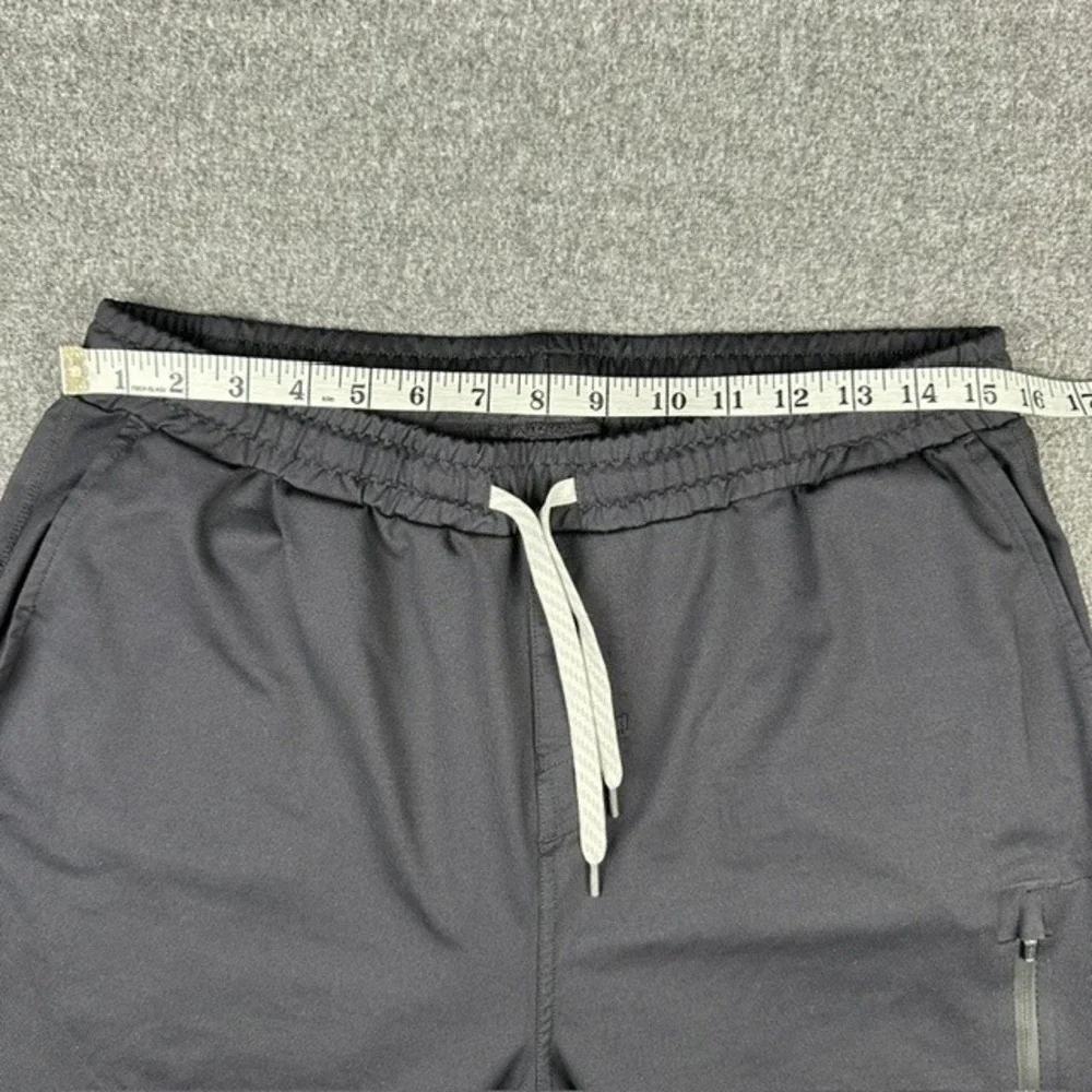Vuori Mens Performance Jogger Pants Charcoal Grey Activewear Size L Large